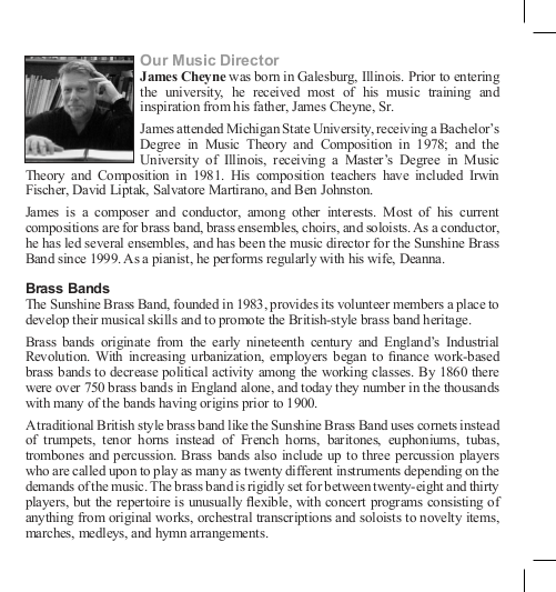 JOY! liner notes